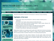 Tablet Screenshot of anintroductiontoinfectiousdiseasemodelling.com